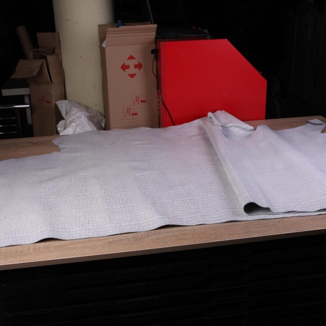 Шкіра ВРХ Крокодил ALIGO блакитний п/матов 1,1-1,3 