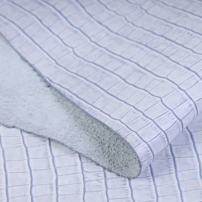 Шкіра ВРХ Крокодил ALIGO блакитний п/матов 1,1-1,3 