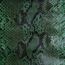 Питон натуральный №31 зеленый трава