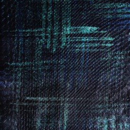 Питон натуральный №11 синий клетка