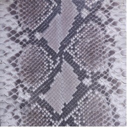 Питон натуральный №25 св.серый с перламутром