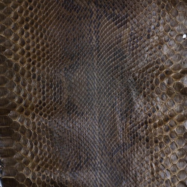 Пітон натуральний №37 темний хакі