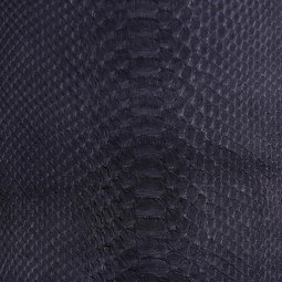 Питон натуральный №41 CURTUS черный матов