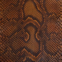 Питон натуральный №10 рыжий матов