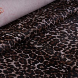 Хутро поні PRINT БЕБІ ЯГУАР сіро-коричневий з чорним