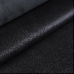 Кожа шевро черный BONAUDO п/глянец 1,0-1,2
