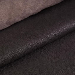 Кожа шевро коричневый ANTIBA ESPRESSO  п/матов 1,8-2,0