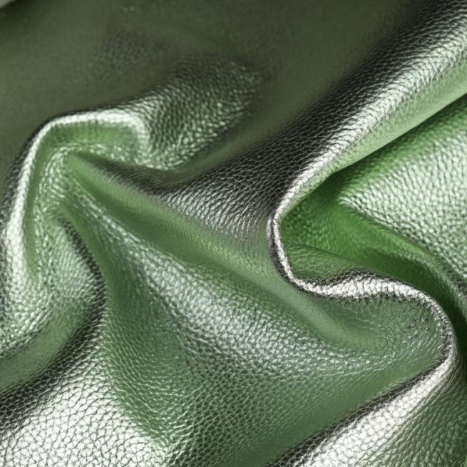 Шкіра ВРХ зелений STAMP ФЛОТАР ПЕРЛА 1,4-1,6