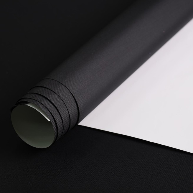 Ткань самоклеющаяся NYLON черный (140х100 см) 0,2мм Италия