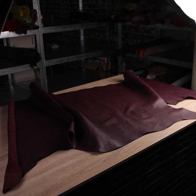 Шкіра ВРХ бордо STAMP ФЛОТАР п/матов 1,6-1,8