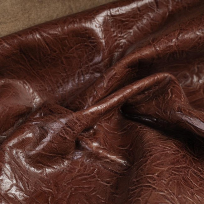 Шкіра ВРХ коричневий ЖАТКА WHISKEY 1,2-1,4 мм