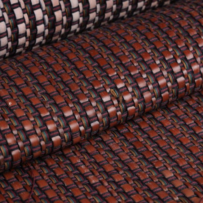 Шкіра ВРХ ПЛЕТІНКА рулонна коричневий 1,2-1,4 мм