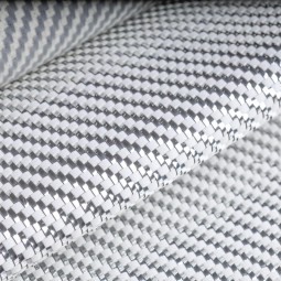 Шкіра ВРХ ПЛЕТІНКА білий+срібло рулонна 1,4 мм