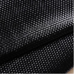 Шкіра ВРХ ПЛЕТІНКА рулонна чорний глянець 1,4мм