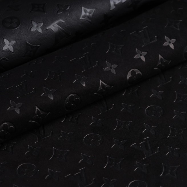 Велюр одяговий вівця чорний STAMP LV 1,0 Італія