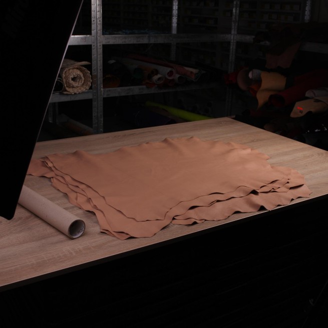 Кожа овчина беж НЮД 0,7-0,9  мм