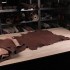 Шматок шкіри шевро коричневий КОРА 1,6  мм