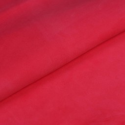 Велюр шевро STEFANIA розовый ROUGE RED 0,9-1,0
