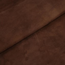 Велюр шевро STEFANIA коричневый COFFEE LIQUEUR 0,9-1,0