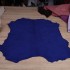 Велюр шевро STEFANIA синій MAZARINE BLUE 0,9-1,0