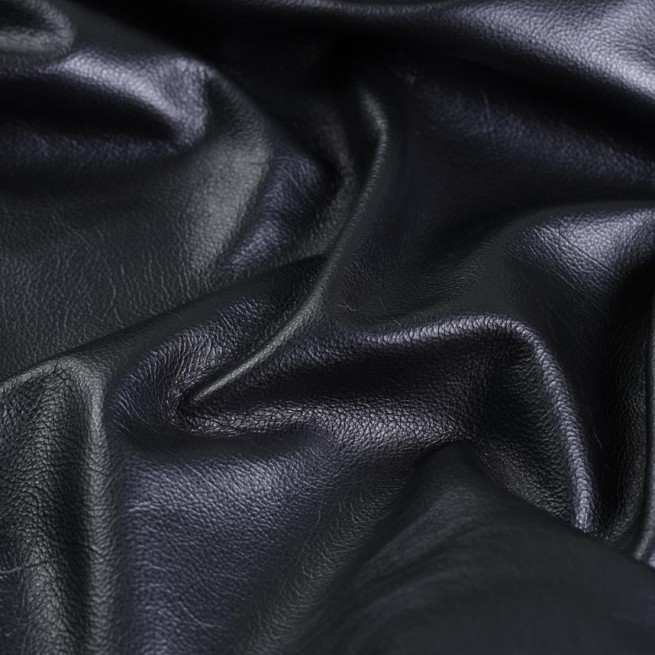 Кожа мебельная LENA Black 1,1 п/матов