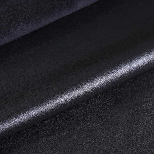 Кожа мебельная LENA Black 1,1 п/матов