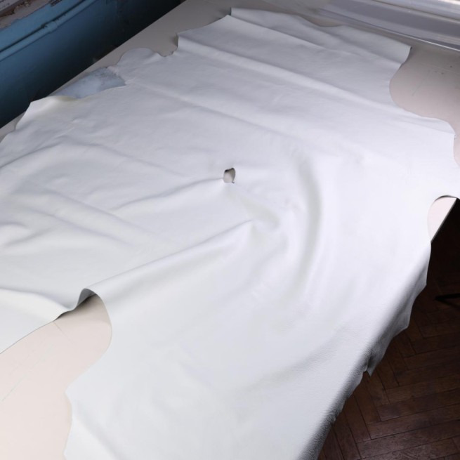 Шкіра меблева білий MADRAS WHITE 1,6 п/мат
