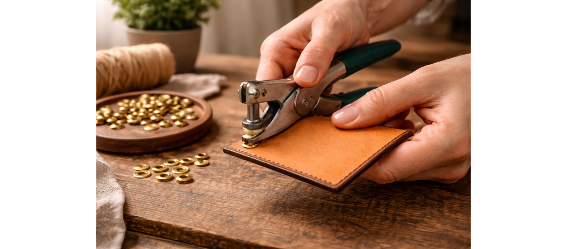 Як встановити люверси та кнопки в домашніх умовах: акуратно і без зіпсованої шкіри