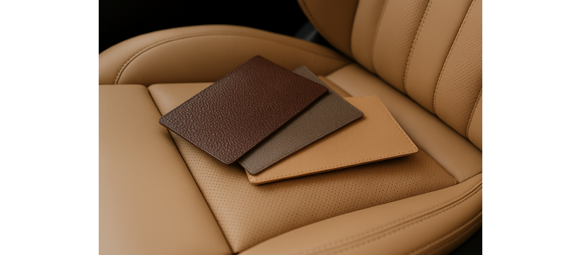 Как подобрать кожу для перетяжки сидений авто